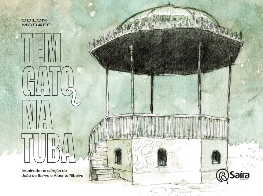 Capa de Tem gato na tuba
